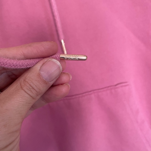 PINK Victoria's Secret Mauve Hoodie Sz S - Picture 3 of 8